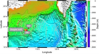 Short-Term Variability of Biological Production and CO2 System Around Dongsha Atoll of the Northern South China Sea: Impact of Topography-Flow Interaction